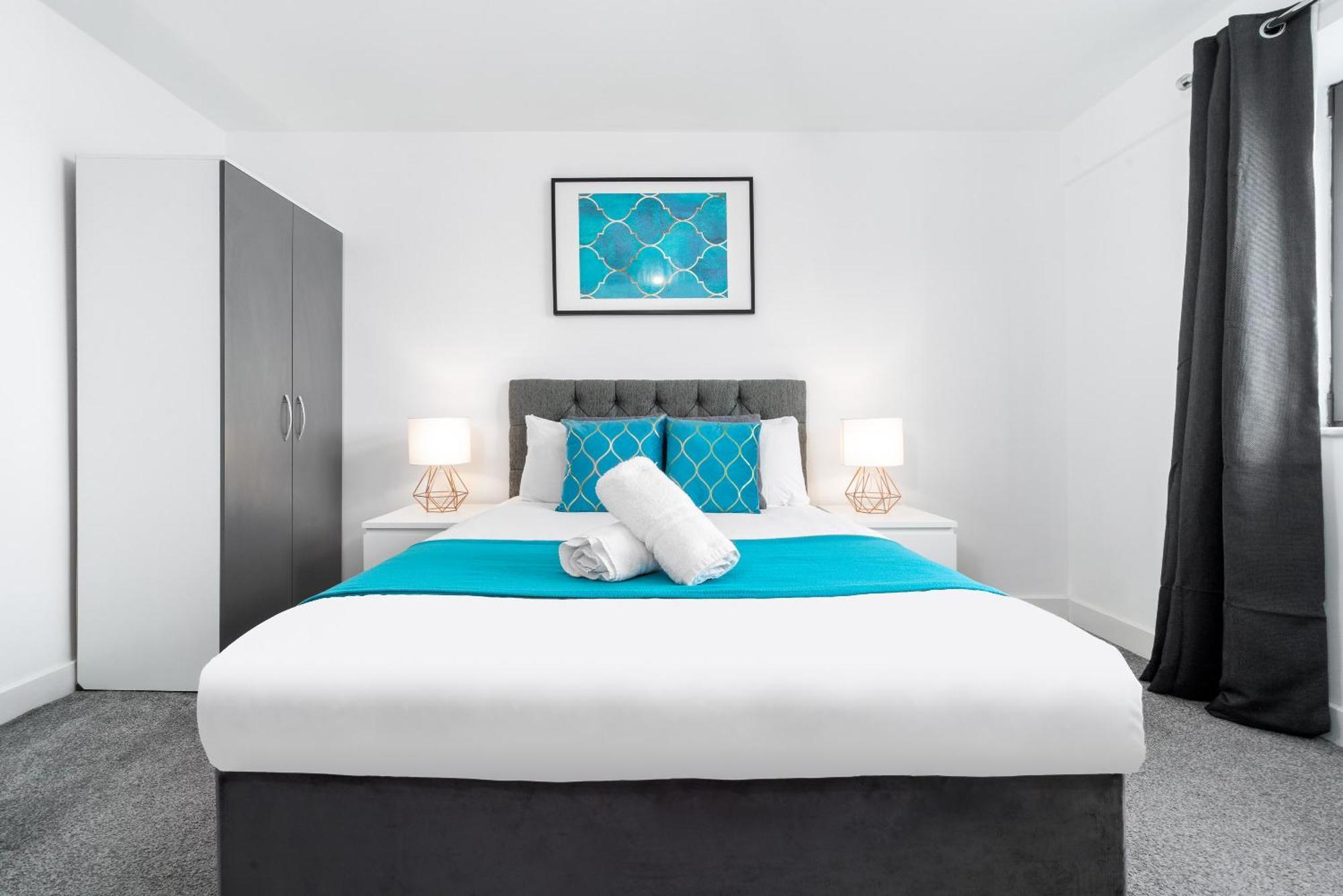 City Centre Apartment - Juliette Balcony - Fast Wifi 19A Birmingham Buitenkant foto