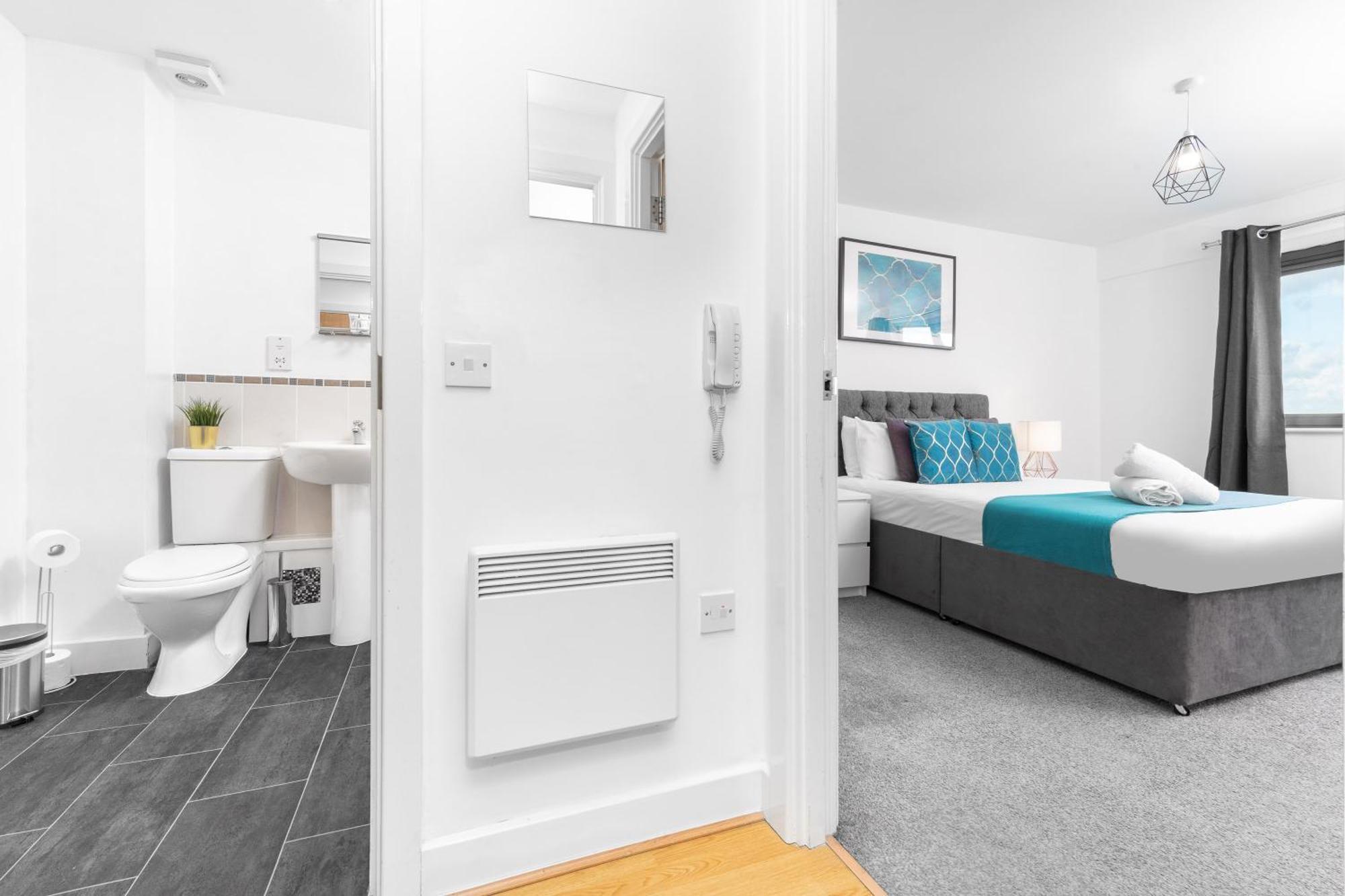 City Centre Apartment - Juliette Balcony - Fast Wifi 19A Birmingham Buitenkant foto